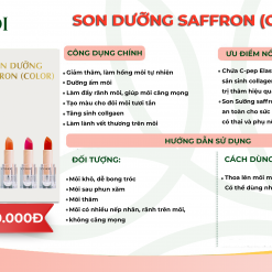 Son dưỡng môi Saffron Color C’Choi