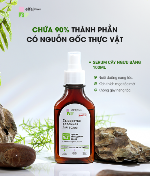 Serum chống rụng tóc & kích thích mọc tóc Elfa Pharm