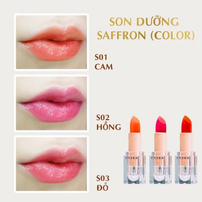 Son dưỡng môi Saffron Color C’Choi