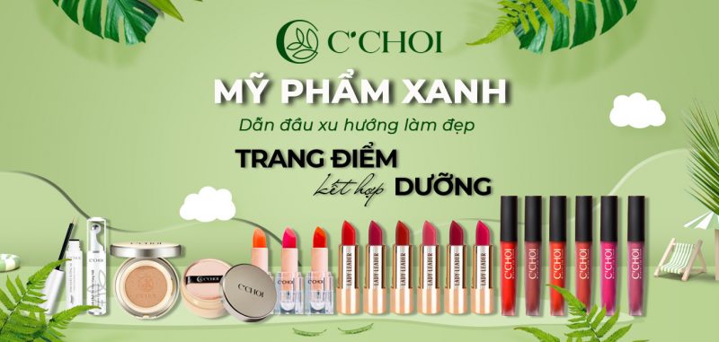 mỹ phẩm xanh c'choi