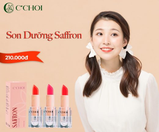 Son dưỡng môi Saffron Color C’Choi